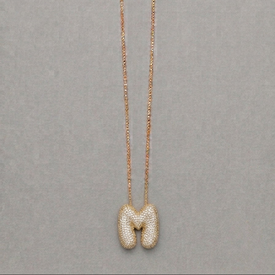 Collier Lettre Initial Glamour