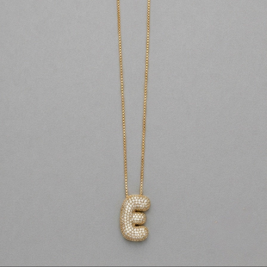 Collier Lettre Initial Glamour