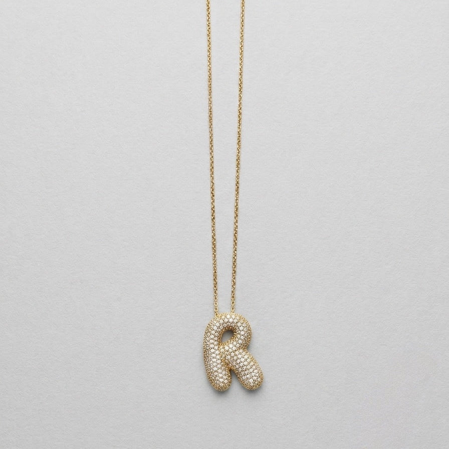 Collier Lettre Initial Glamour
