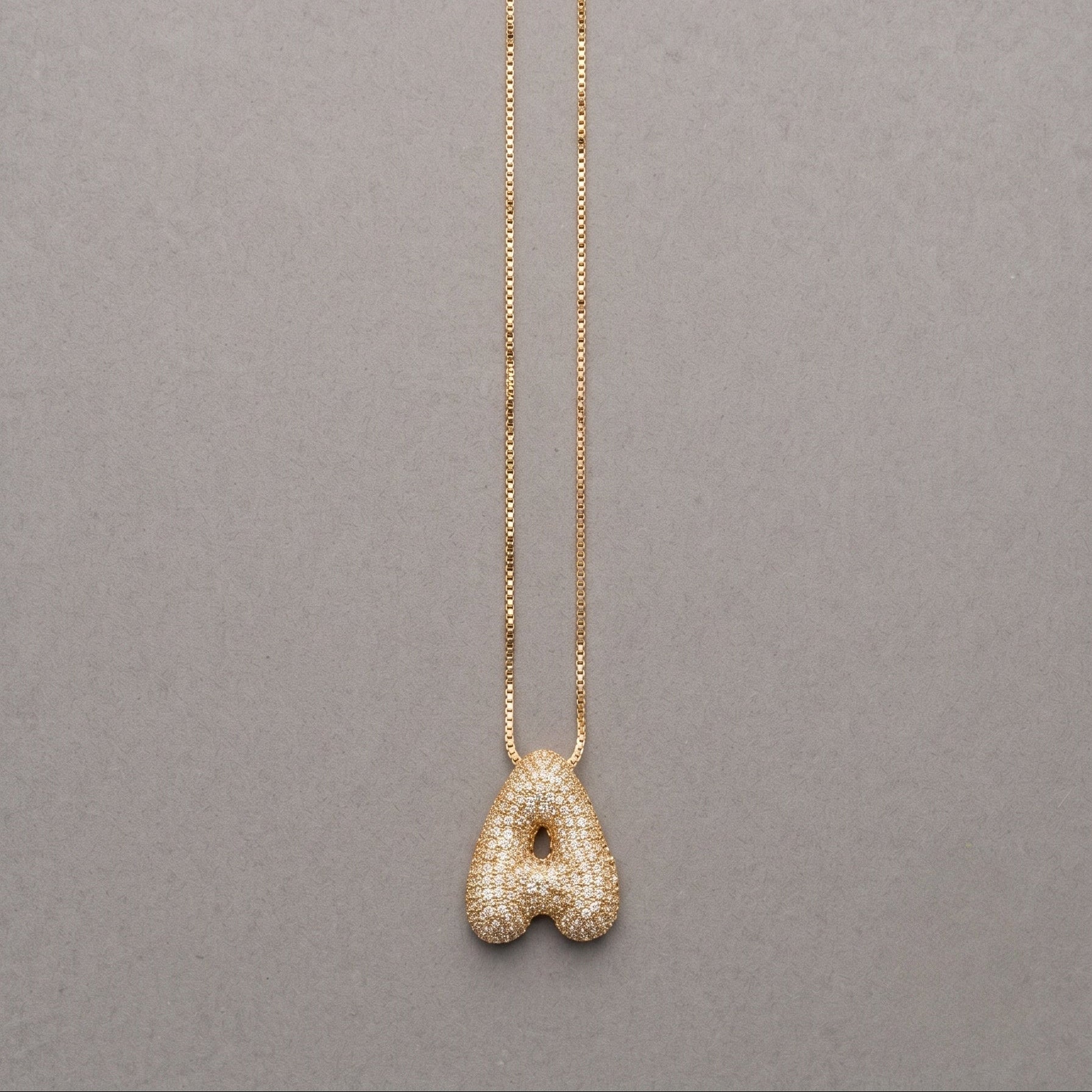 Collier Lettre Initial Glamour