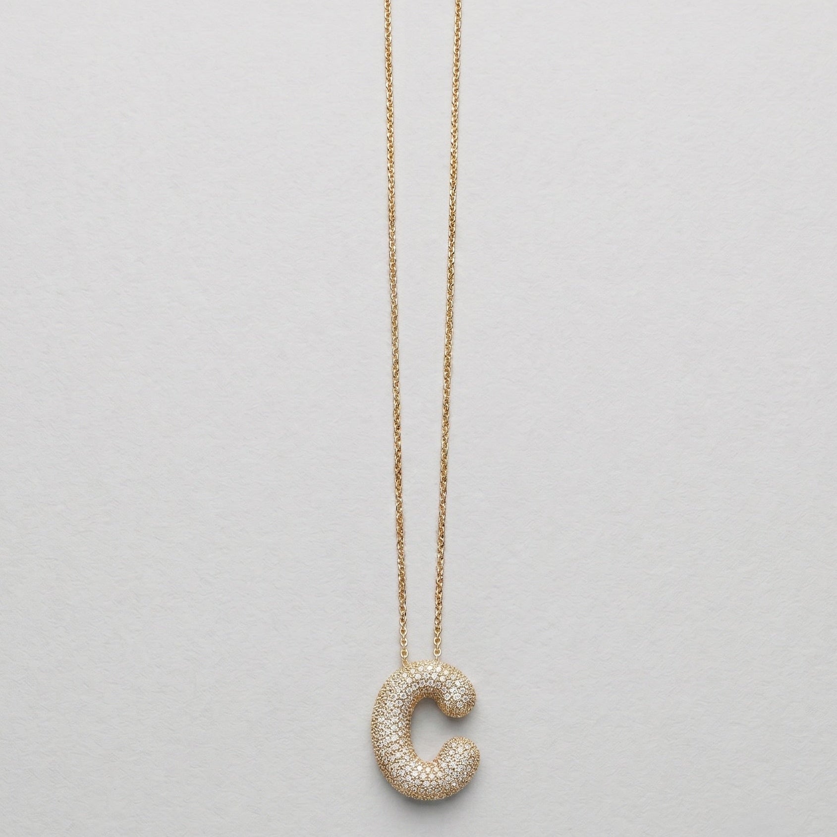 Collier Lettre Initial Glamour