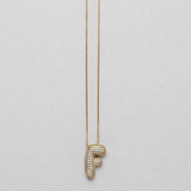 Collier Lettre Initial Glamour