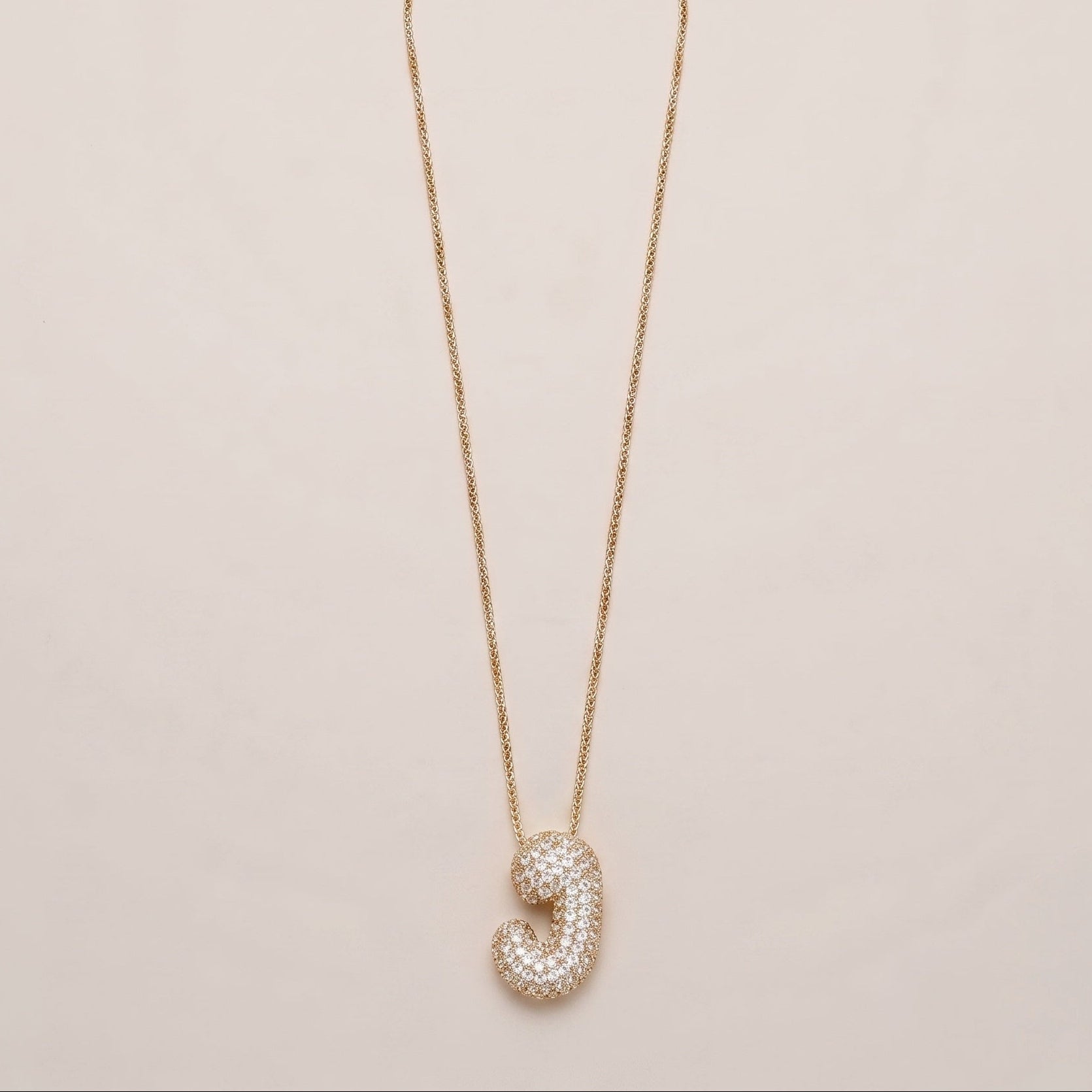 Collier Lettre Initial Glamour