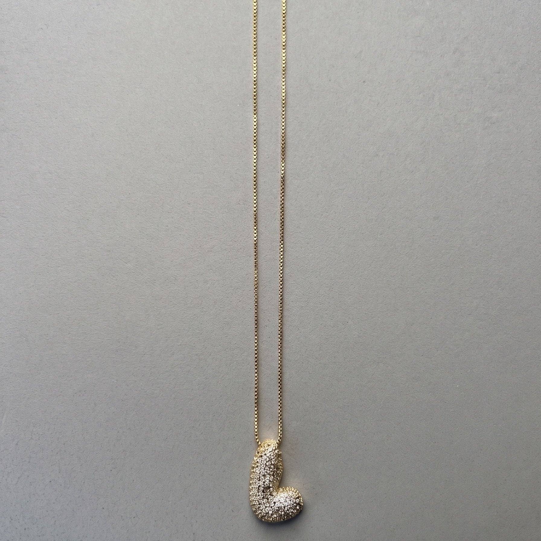 Collier Lettre Initial Glamour