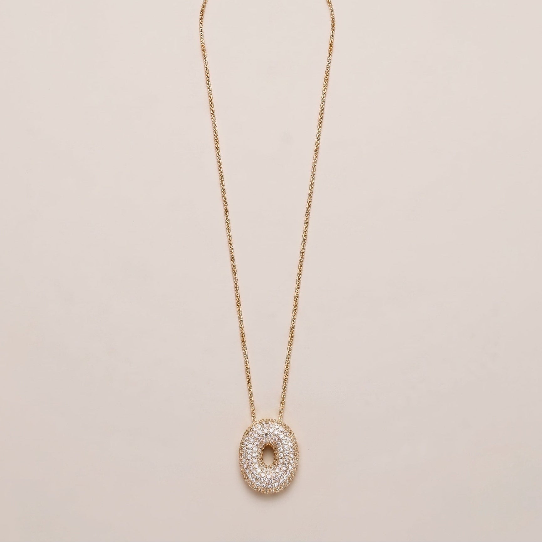 Collier Lettre Initial Glamour