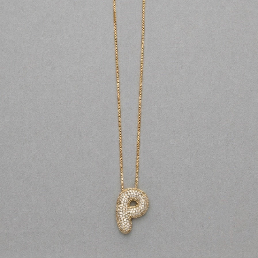 Collier Lettre Initial Glamour