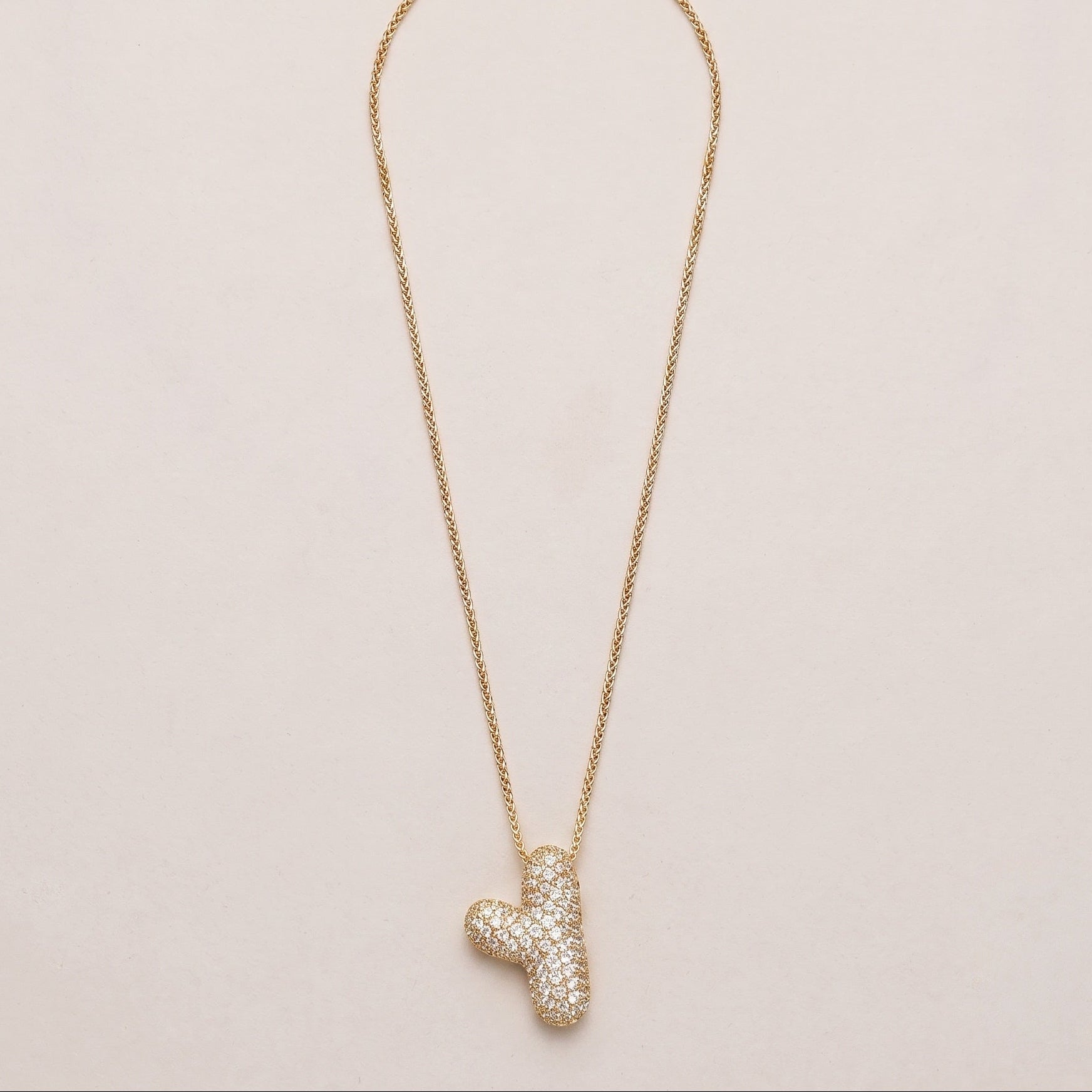Collier Lettre Initial Glamour