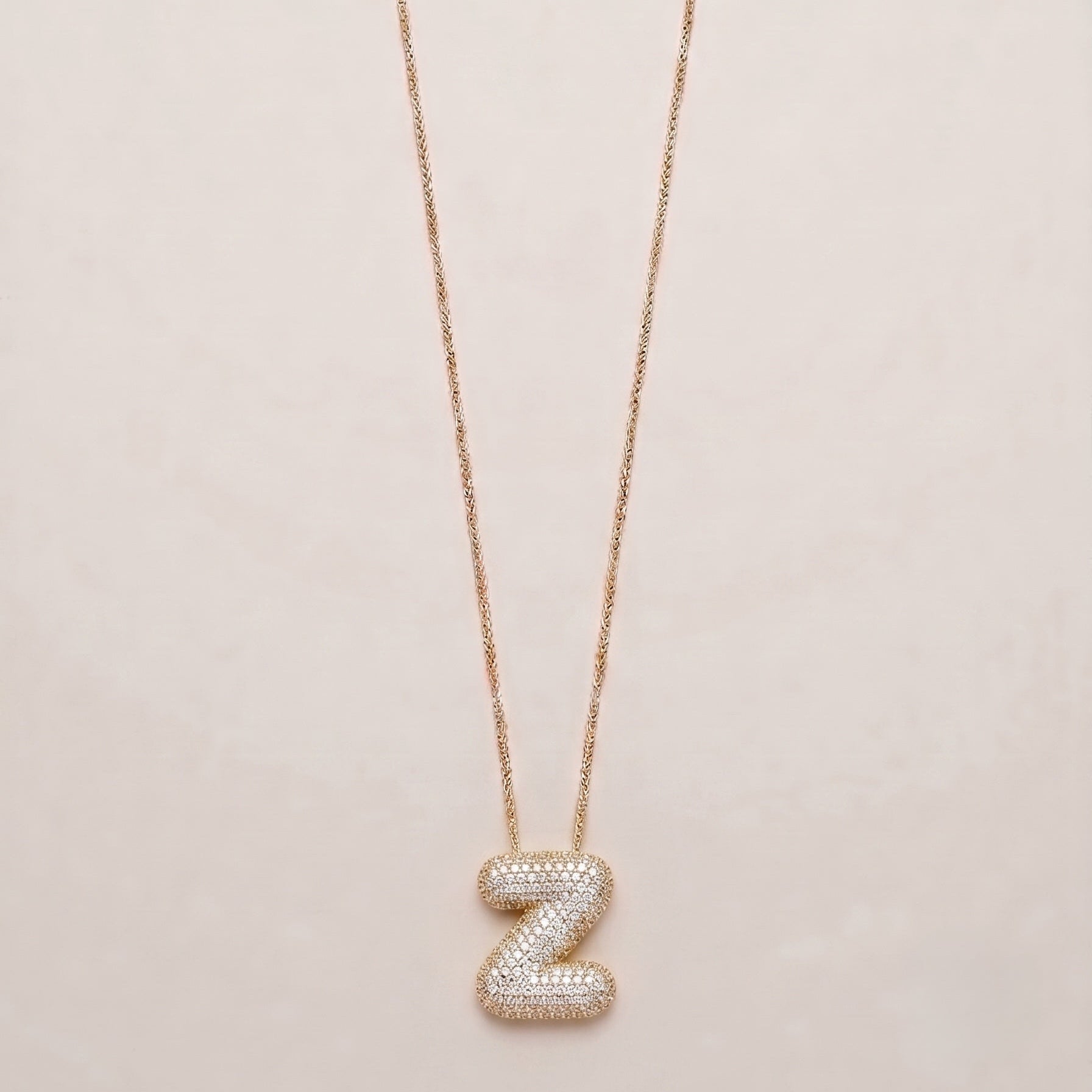 Collier Lettre Initial Glamour