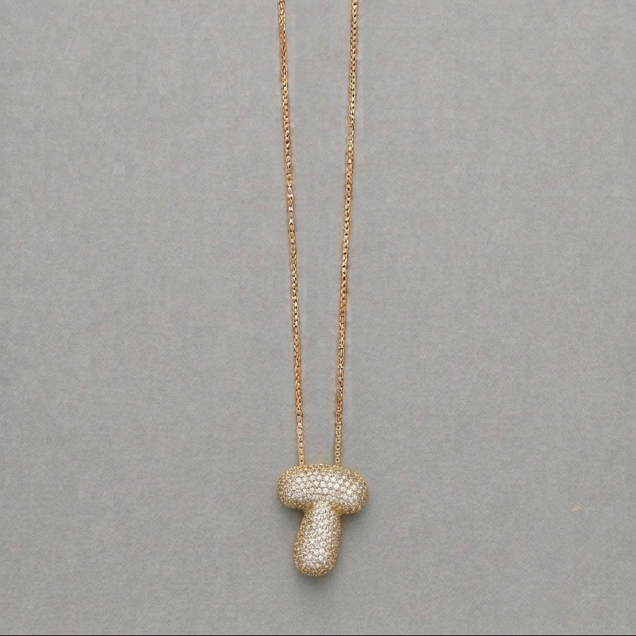 Collier Lettre Initial Glamour