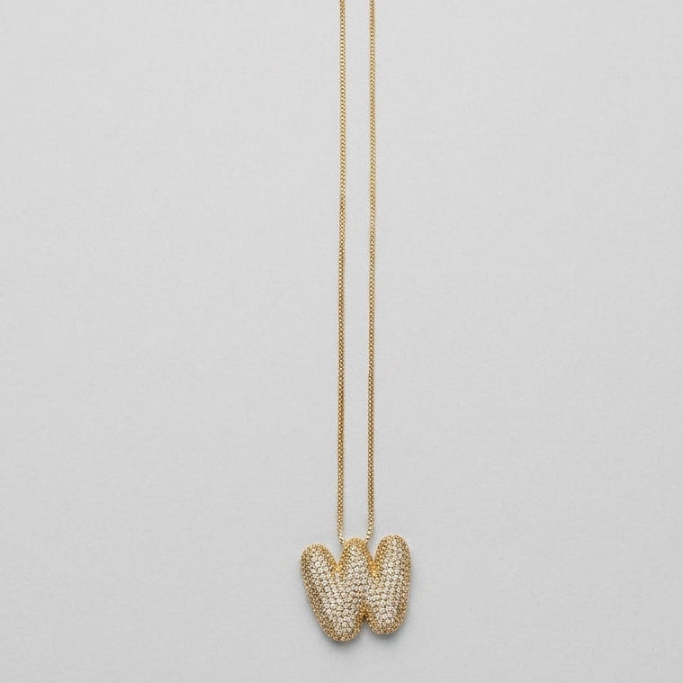 Collier Lettre Initial Glamour